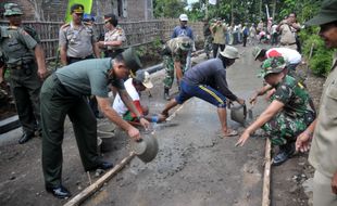 PERBAIKAN INFRASTRUKTUR KLATEN : Rp25 Miliar untuk Perbaikan Jaringan Irigasi