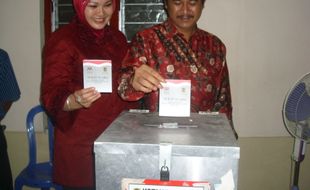 Calon incumbent unggul sementara di Pilkada Klaten