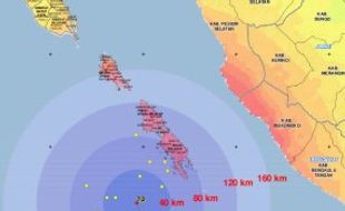 Data BPBD: Korban tewas tsunami Mentawai 282 orang  