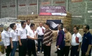 Garuda Indonesia beri bantuan untuk korban Merapi 