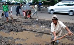 INFRASTRUKTUR SLEMAN : Perbaikan Jalan Rusak Dianggarkan Rp6 Miliar