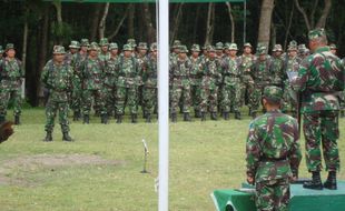 Ratusan personel Babinsa apel siaga