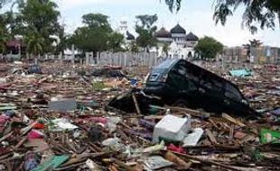 Kepulauan Tonga Porak Poranda Diterjang Tsunami, Dua Orang Meninggal