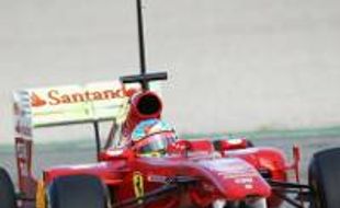 Tes F1 Valencia, giliran Alonso ke puncak