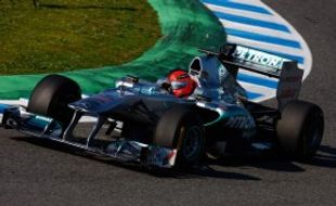 Schumi tercepat di hari kedua tes di Jerez