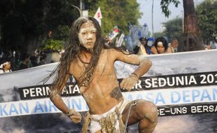 Peringati Hari Air Sedunia, mahasiswa gelar performing art