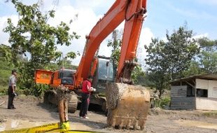 Perampok beraksi di proyek penambangan galian C, Rp 200 juta lenyap