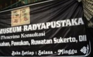 Sanjoto Plh Ketua Komite Museum Radya Pustaka Solo