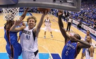 Balas Mavs, Thunder samakan kedudukan