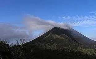 Gunung Soputan Meletus Selasa (6/1/2014) Dini Hari