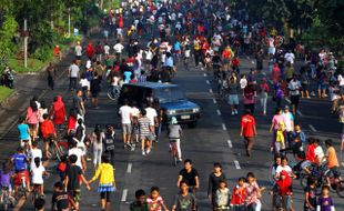 Selama Ramadan jadwal Car Free Day tak berubah