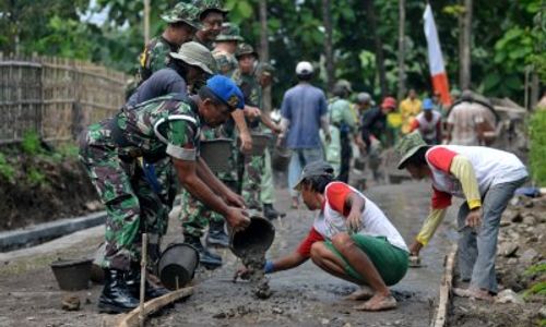 KEGIATAN TNI : TMMD di Boyolali Bakal Buka Akses Dukuh Tumpak