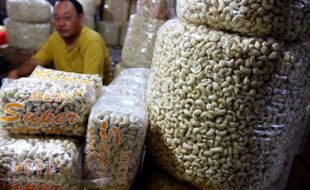 HARGA KOMODITAS : Harga Meningkat, Permintaan Kacang Mete Tetap Tinggi