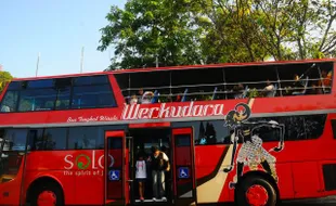 Bus tingkat Werkudhara layani penumpang ritel tiap hari