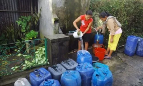 Harga air bersih Giritontro mulai naik