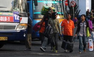 190 Bus bakal jemput pemudik Jateng