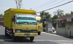 Pita kejut dipasang di empat titik ruas jalan Boyolali-Kartasura