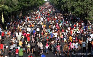 CAR FREE DAY : 2017, CFD Solo Diprediksi Penuh Sesak