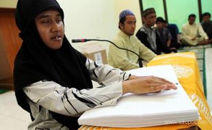 BANTUAN ALQURAN BRAILE