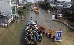 Banjir makin parah, Thailand umumkan libur lima hari