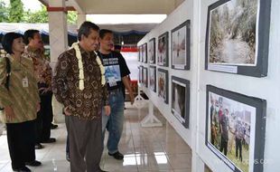 PAMERAN FOTO BENCANA MERAPI