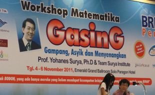 Metode Gasing jadikan Matematika gampang