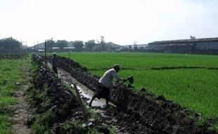 Pemdes bantah renovasi Pasar Gagan ganggu saluran air