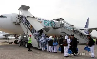 33 Calhaj asal Embarkasi Solo batal berangkat