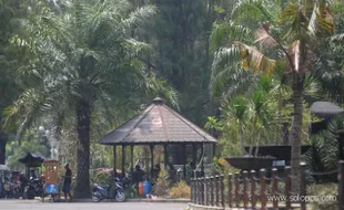 INFRASTRUKTUR BANTUL : Belum Setahun, Miliaran Proyek Taman Diganti Baru 