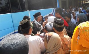 Jemaah Kloter Sapu Jagad tiba di Grobogan