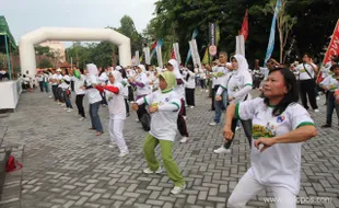 SENAM AEROBIK DI MALL SOLO PARAGON