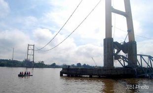 BPPT: Ada kesalahan geometri pada Jembatan Kutai Kertanegara