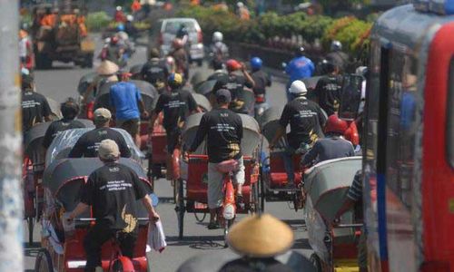 Promosi Wisata, Best Western Kerahkan Tukang Becak