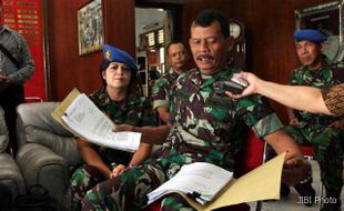 JUMPA PERS KASUS OKNUM TNI PELAKU PENJAMBRETAN