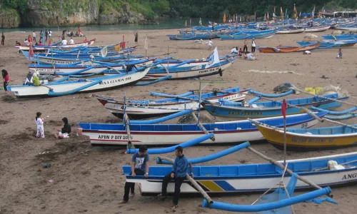 Kapal Cilacap Tertangkap Razia Polair di Pantai Gunungkidul