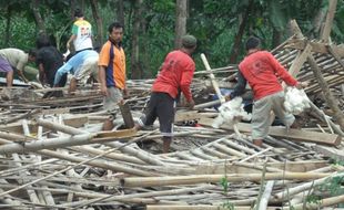 ANGIN KENCANG Mengamuk di Wonogiri, Satu Orang Tewas