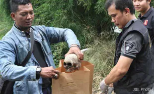 PENEMUAN TENGKORAK: Lokasi Penemuan Sering Disambangi Anak Punk dan PSK