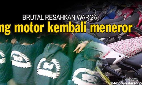 Tidak Masuk JAC? Berarti Geng Motor Ilegal