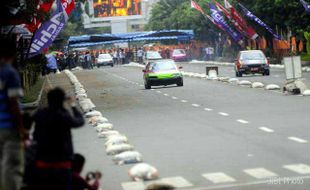 KEJUARAAN DRAG RACE DI MANAHAN, SOLO