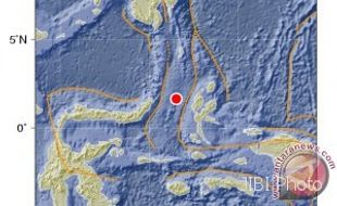 GEMPA 5.1 Skala Richter Dekat HALMAHERA