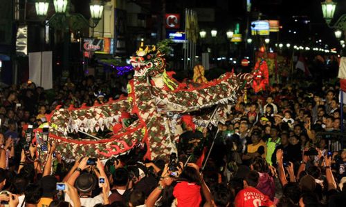 PEKAN BUDAYA TIONGHOA : Jalan Malioboro Ditutup Saat Karnaval