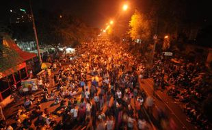 TAHUN BARU 2014 : Inilah 7 Panggung Acara Car Free Night Solo