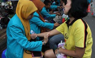 PEMERIKSAAN KESEHATAN GRATIS DI CAR FREE DAY