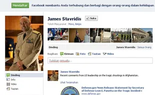 FACEBOOK PALSU: Waduh, Akun Facebook Panglima NATO Dipalsukan!