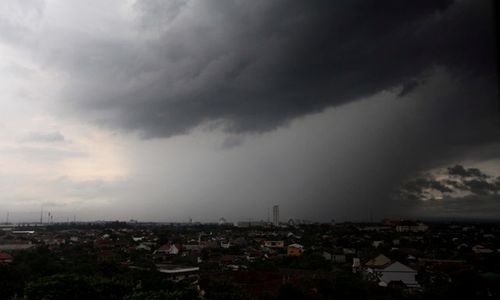 ANGIN KENCANG KLATEN : Puluhan Pohon Tumbang di Klaten, 1 Orang Tertimpa Material Bangunan