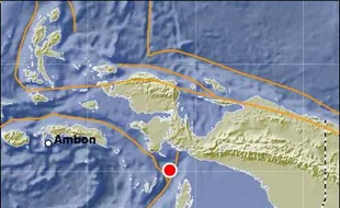 GEMPA AMBON: Gempa 5,0 SR Guncang Ambon