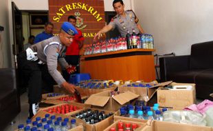 Oknum Polisi Ditengarai Kerap Bocorkan Razia Miras, Penjual Berhasil Kabur 