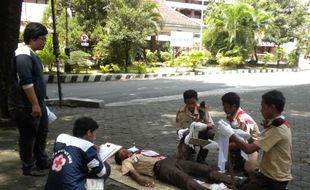 Pramuka UNS Gelar Rangers Rover Scout Competition 