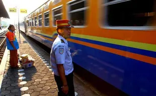 KERETA API: Minimalkan Kecelakaan, Kemenhub Segera Pasang Automatic Train Protection 