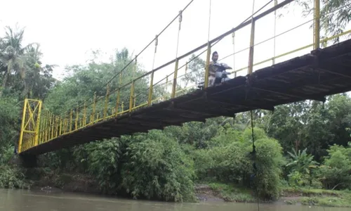 Terisolasi, Grumbul Jomblang Purbalingga Butuh Jembatan Gantung